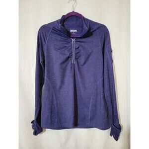 Kirkland Purple Half Zip Running Jacket‎ - Long Sleeve Pullover Size M